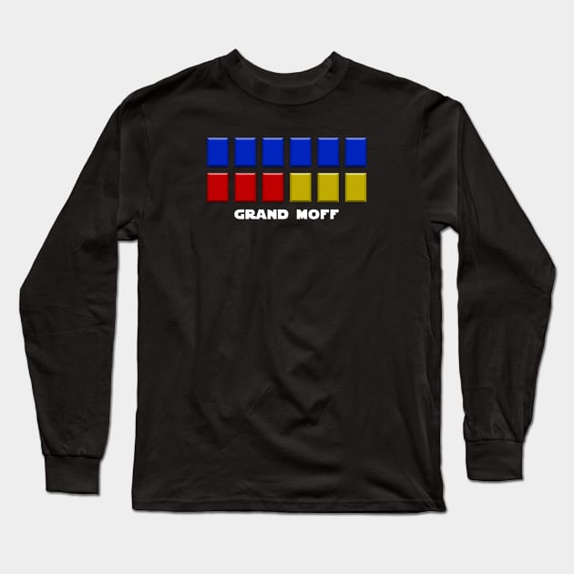 Grand Moff Long Sleeve T-Shirt by HellraiserDesigns